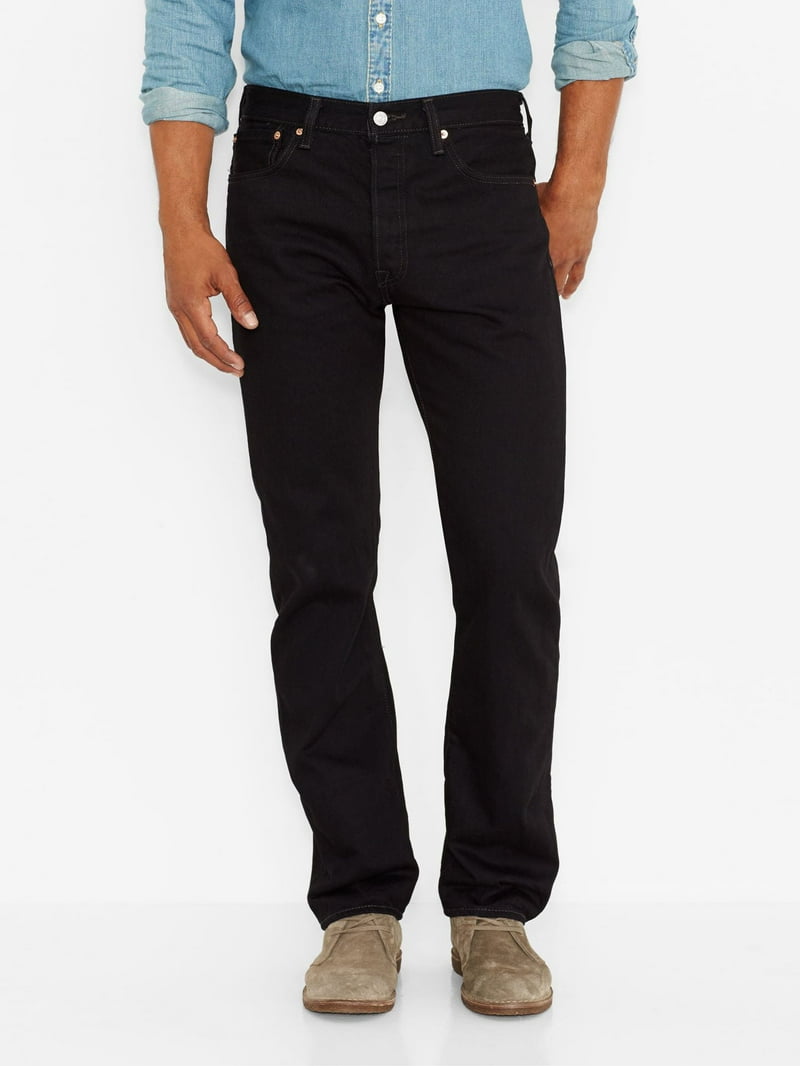 Levi's 501 Men's Straight Leg Jean - Black, Black, 40x29