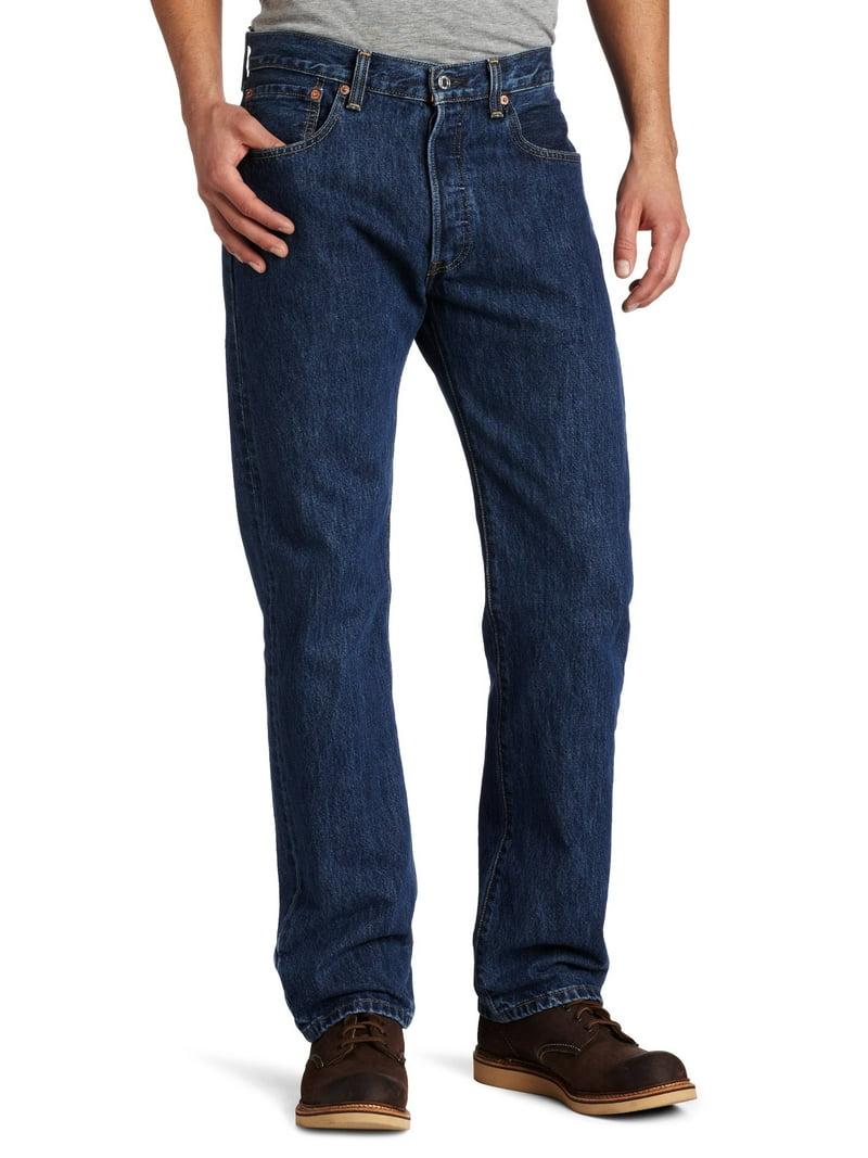 Levi's 501 Men's Classic Straight Leg Jean Dark Stonewash, 29X30