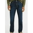 thumbnail image 1 of Levi's 505 Jeans Mens Rinse Wash Regular Fit Straight Leg - Dark Blue Rinse - 40x 30, 1 of 3