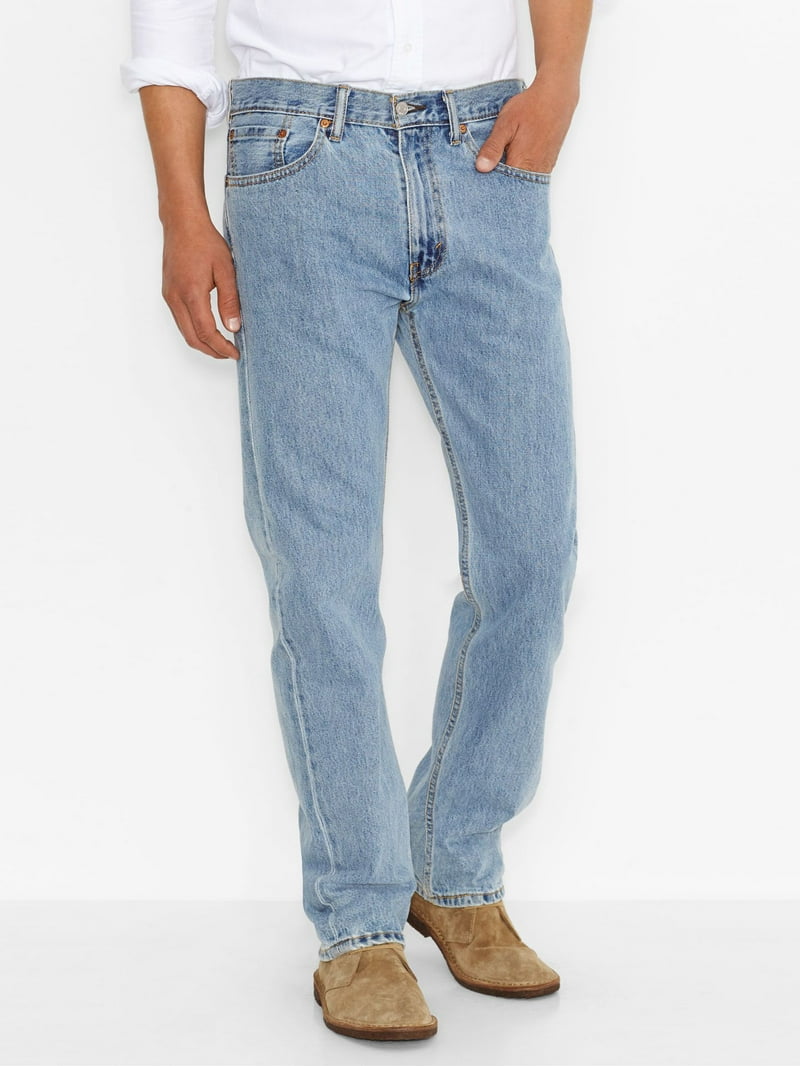 66前期 Levis 505 w29L30 Levi's 505 Men's Regular Fit Jean - Light Wash, Light Wash