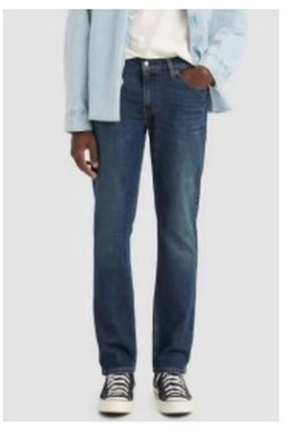 Levis 511 Mens Slim Fit Stretch Jeans, Medium Wash Denim, Size 34x34