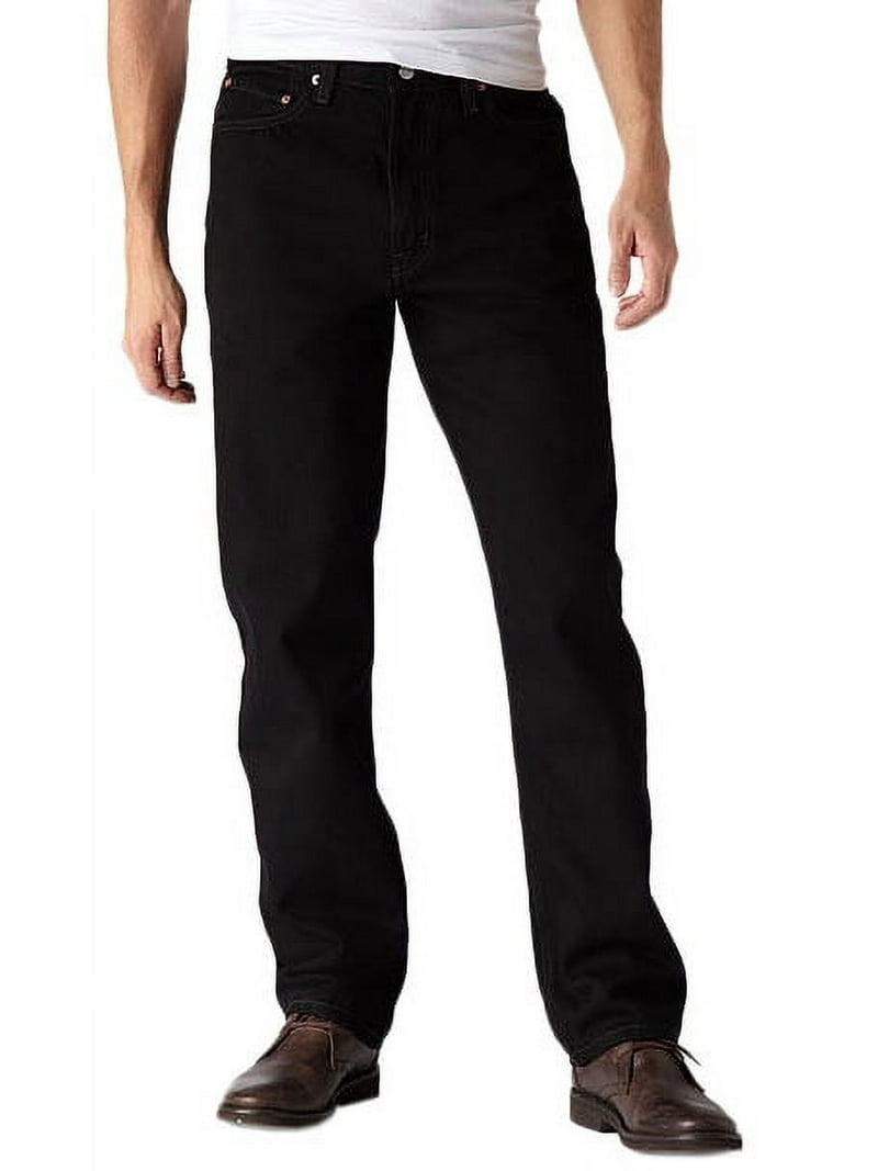 Levi's 550 Men's Relaxed Fit Jean - Black, Black, 31X32 - Walmart.com