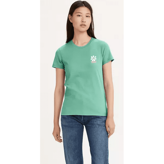 Levi's BERYL GREEN Women's Perfect T-Shirt, US 2X-Large