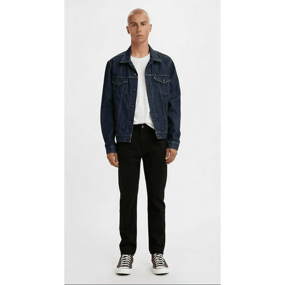 Levi's BLACK Men's 512 Slim Taper Fit Jeans, US 33x30