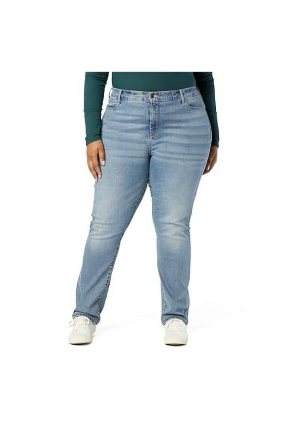 BLUE ICE - WATERLESS Women's Gold Curvy Jeans, US 18L