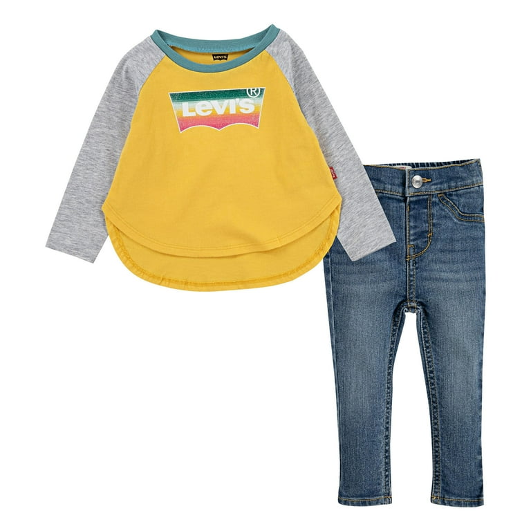 Baby girl levi jeans deals