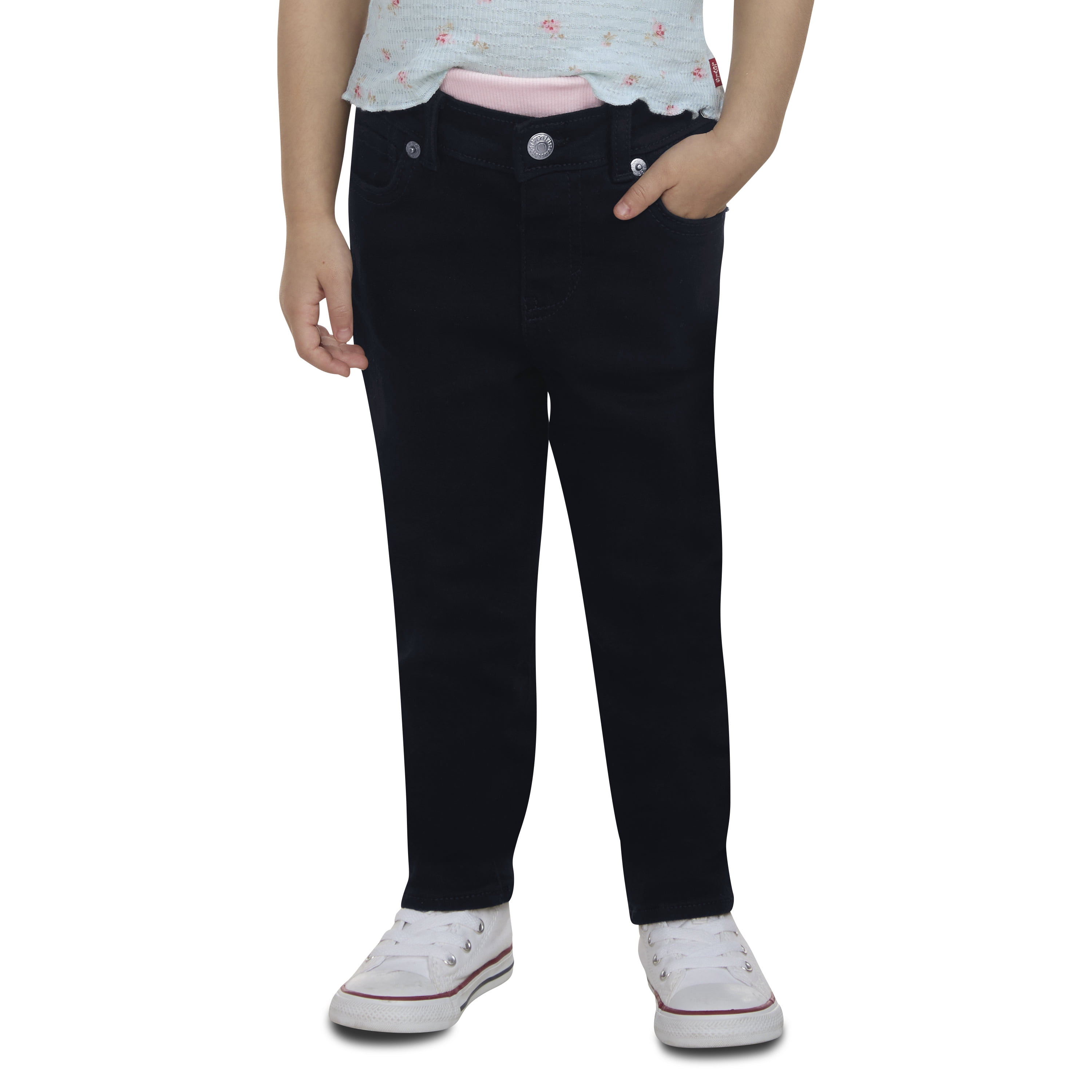 Levi's Baby Girls' Murphy Skinny Pull On Pants, Size 3 Months - 24 Months