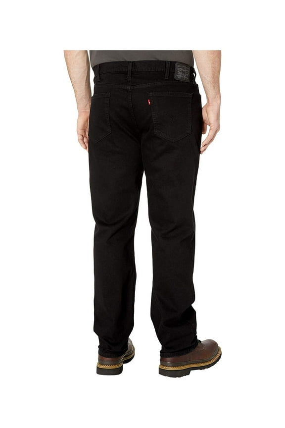 Big & Tall Big & Tall 541 Athletic Fit Native Cali Black Stretch