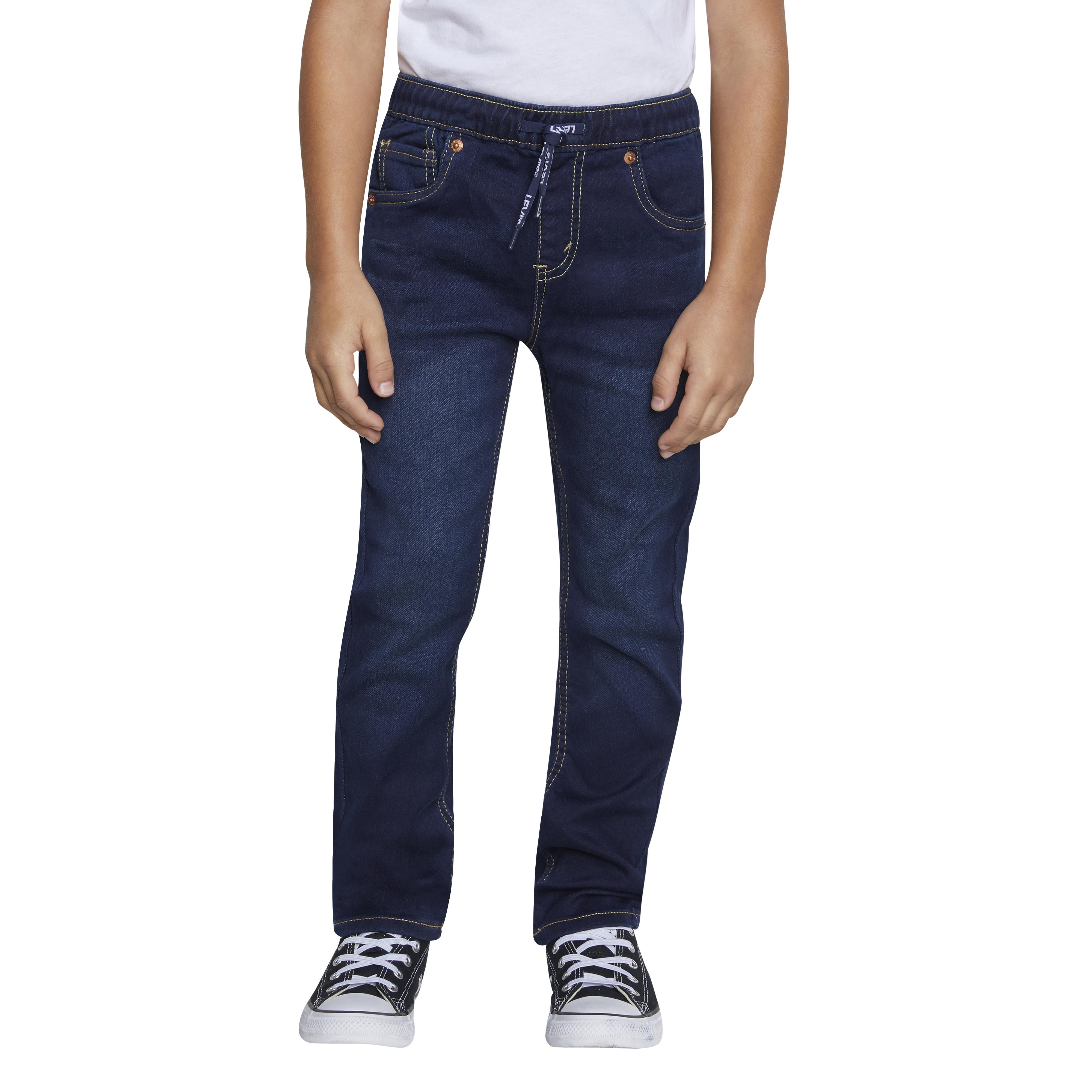 Levi's Boy's 510 Skinny Pull On Jeans, Eco-Friendly Stretch Denim, Sizes 5