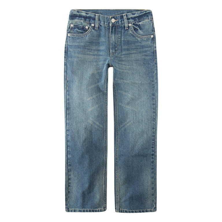 Studiet Rendition gammelklog Levi's Boys' 505 Regular Fit Jeans, Sizes 4-20 - Walmart.com