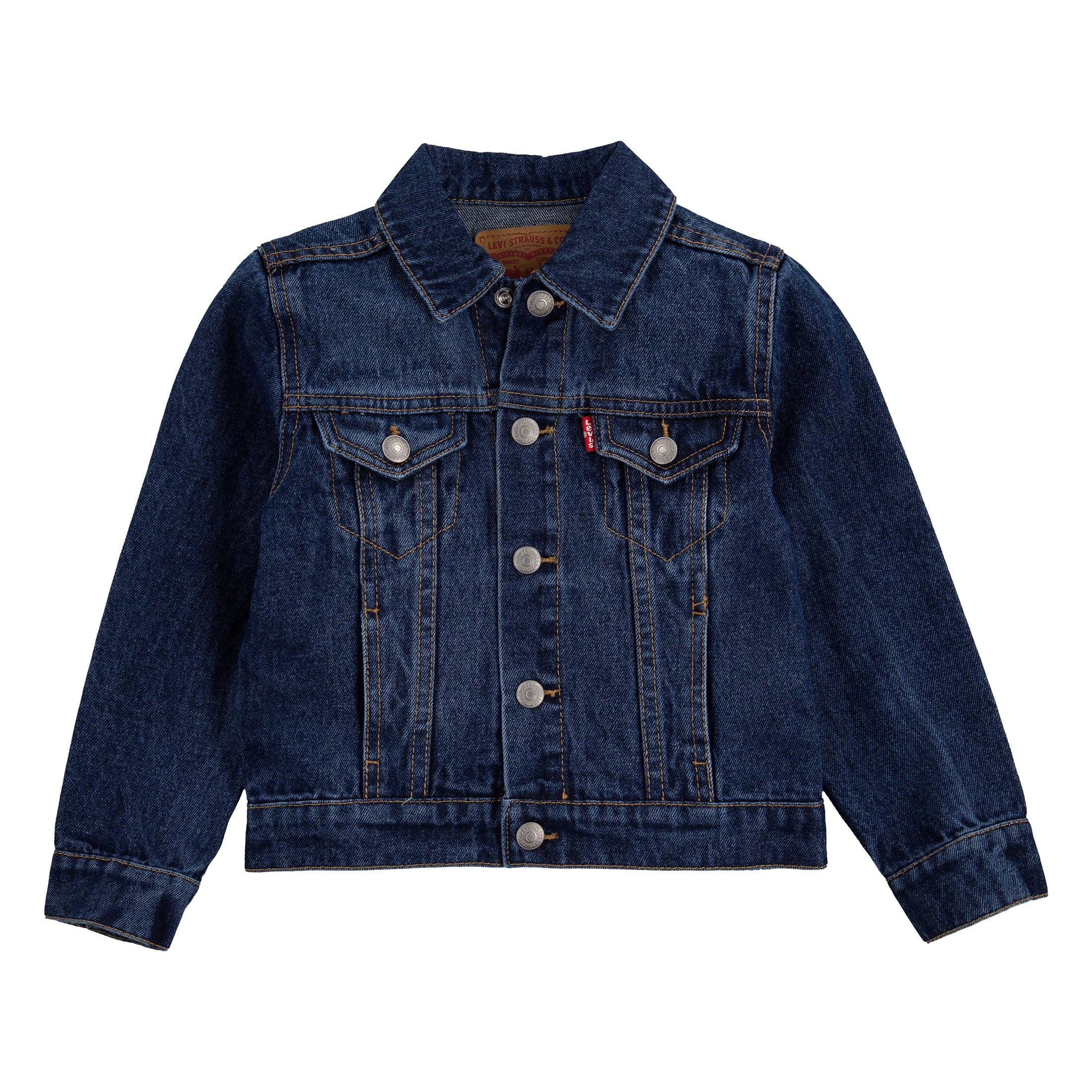 Bloodstained ingen forbindelse lække Levi's Boys' Denim Trucker Jacket, Sizes 4-20 - Walmart.com