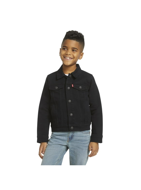 Boys' Denim Trucker Jacket, Sizes 4-20