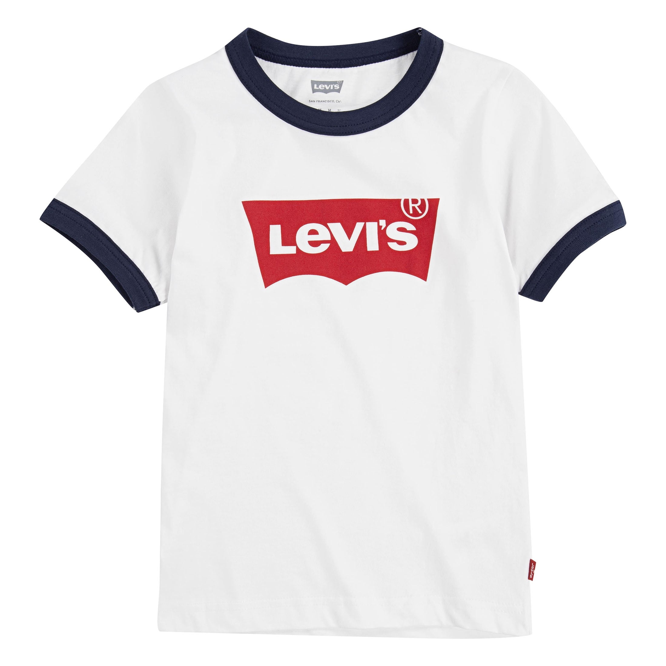 Levi's® Men's Classic Fit Short Sleeve Batwing Logo Crewneck T-Shirt -  Light Gray S