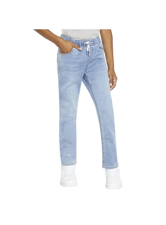 Boys Skinny Fit Pull On Jeans, Sizes 4-20