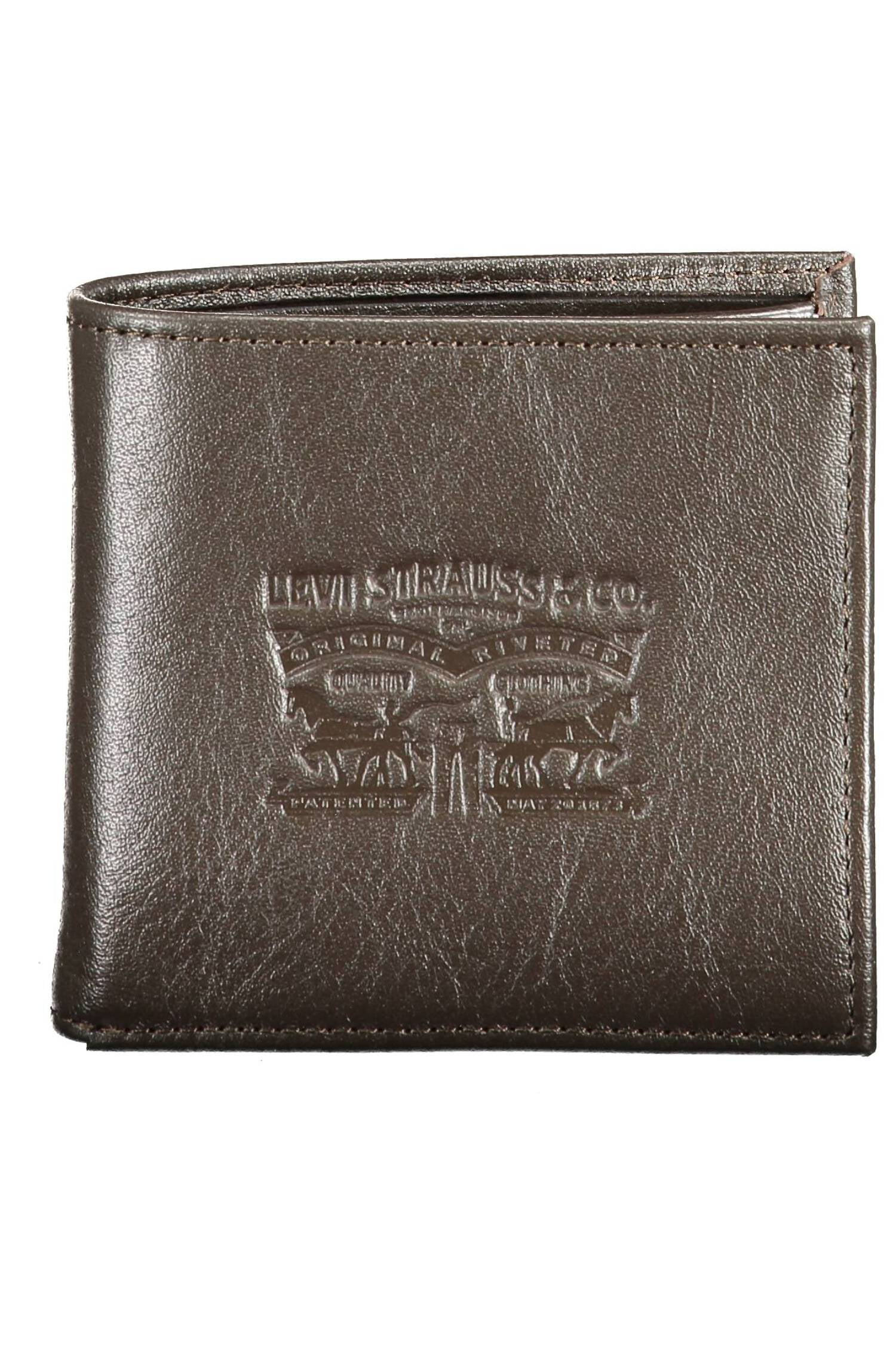 Levi s Brown Leather Wallet Walmart