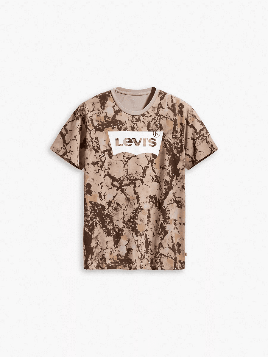 Levi's CAMO TOURMALINE Men's House Mark Tie Dye Short Sleeve Tee US S