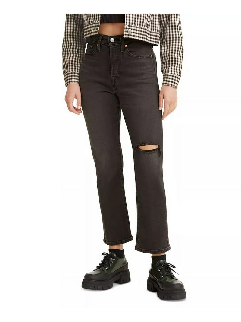 Levi's CUT AND DRY Women's Wedgie Straight-Leg Cropped Jeans US 16