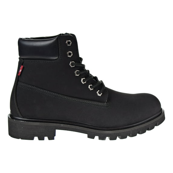 Levi's Crestone INJ Mens Boots Black Mono Chrome 518017-a48