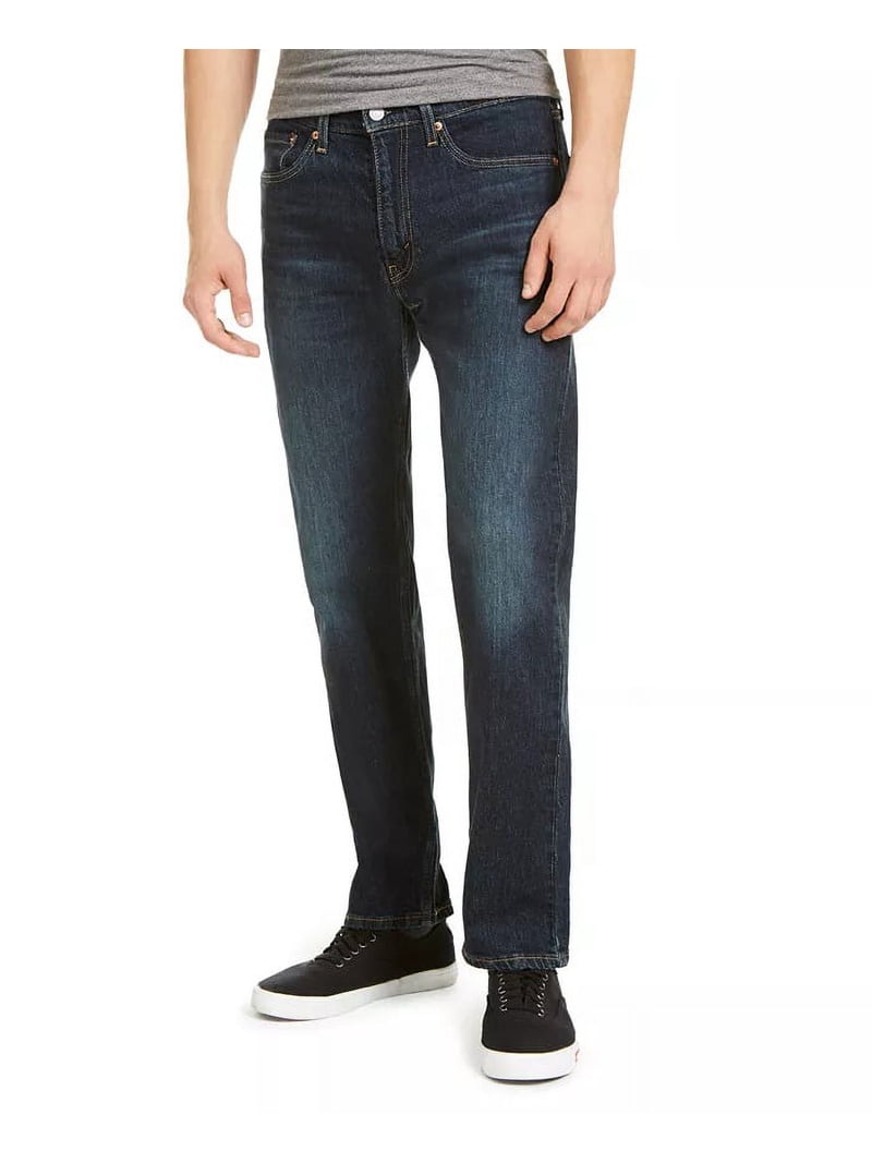 ユンス Levi's DURIAN TINT Men's 505 Regular Fit Straight Jeans, US