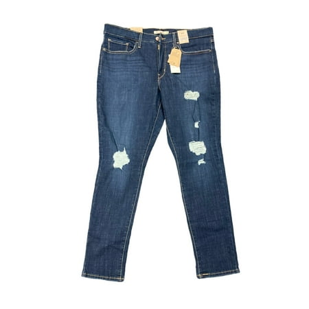 Levi's Flat Front Mid Rise Slimming Cotton Jeans, (Women's)