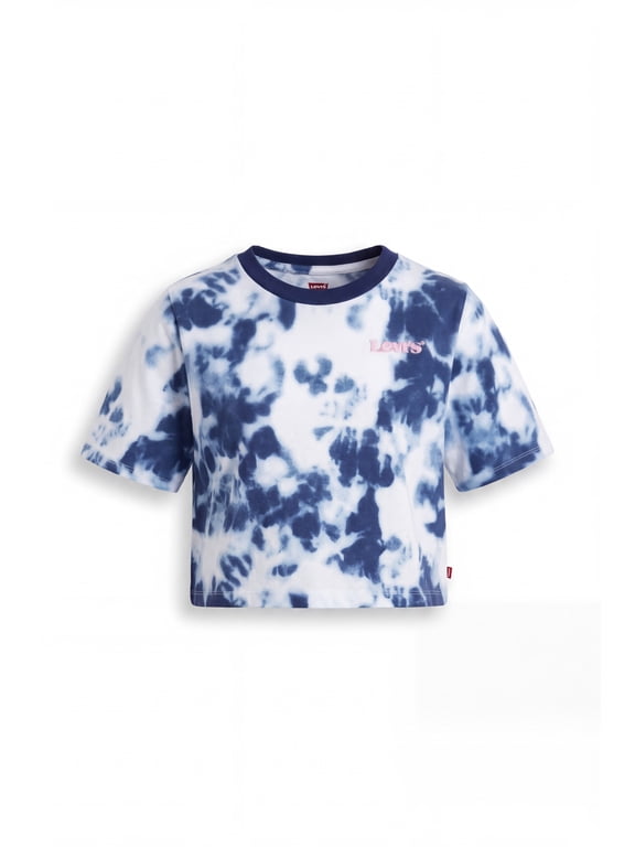 Girl's High Rise Jordi Tie-Dye Crop Tee