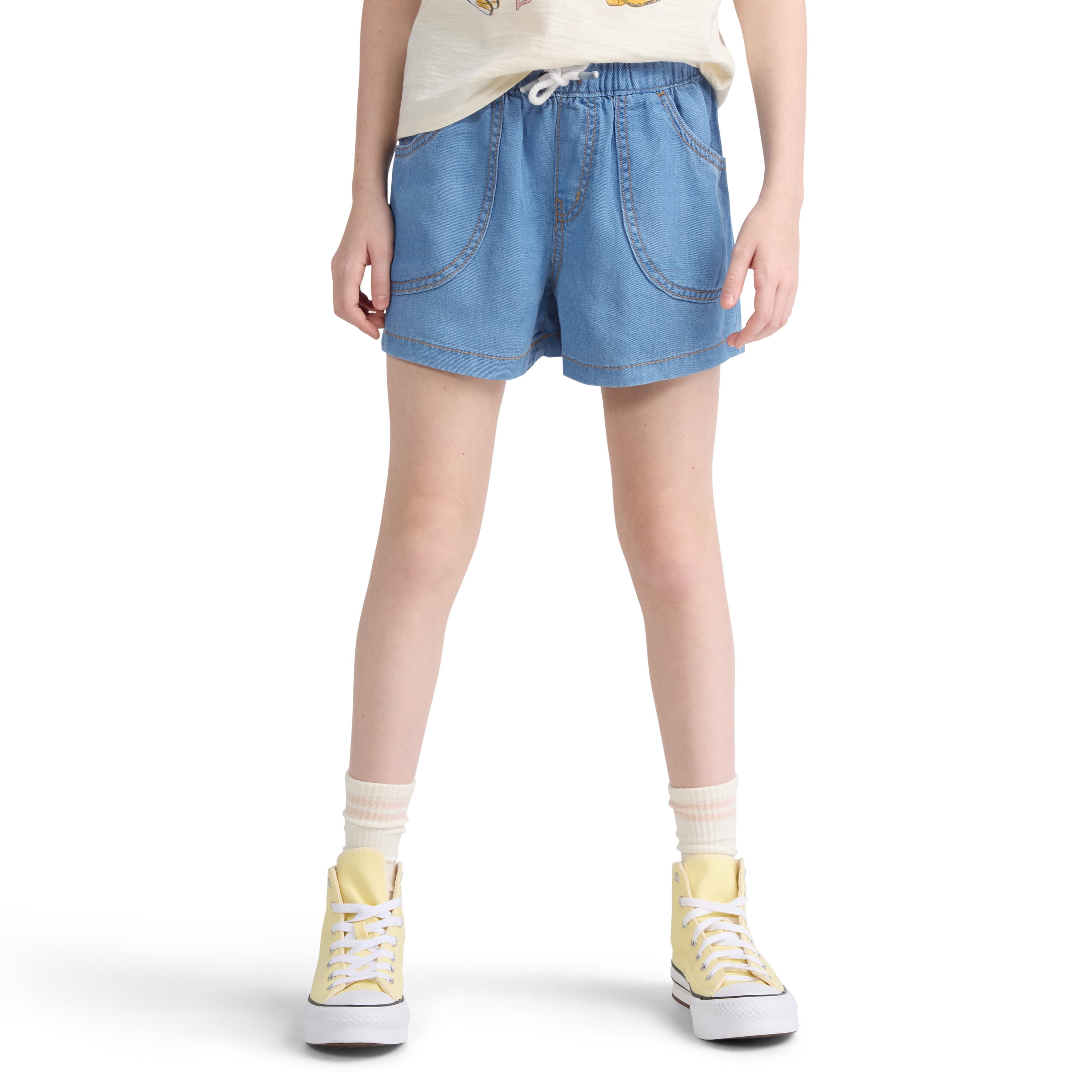 Levi's Girls Denim Parachute Shorts, Sizes 4-16