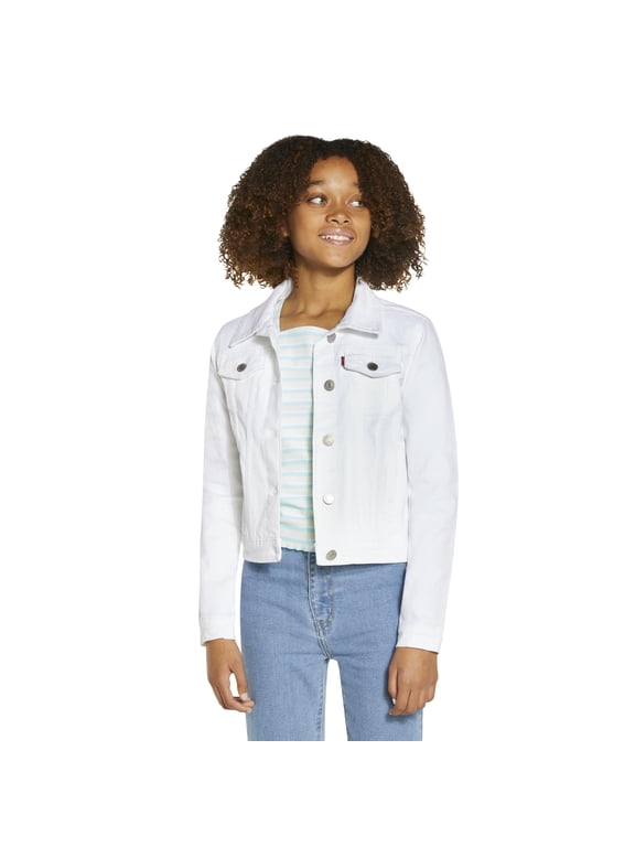 Girls Denim Trucker Jacket, Sizes 4-16