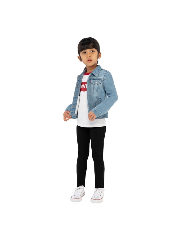 Girls Denim Trucker Jacket, Sizes 4-16