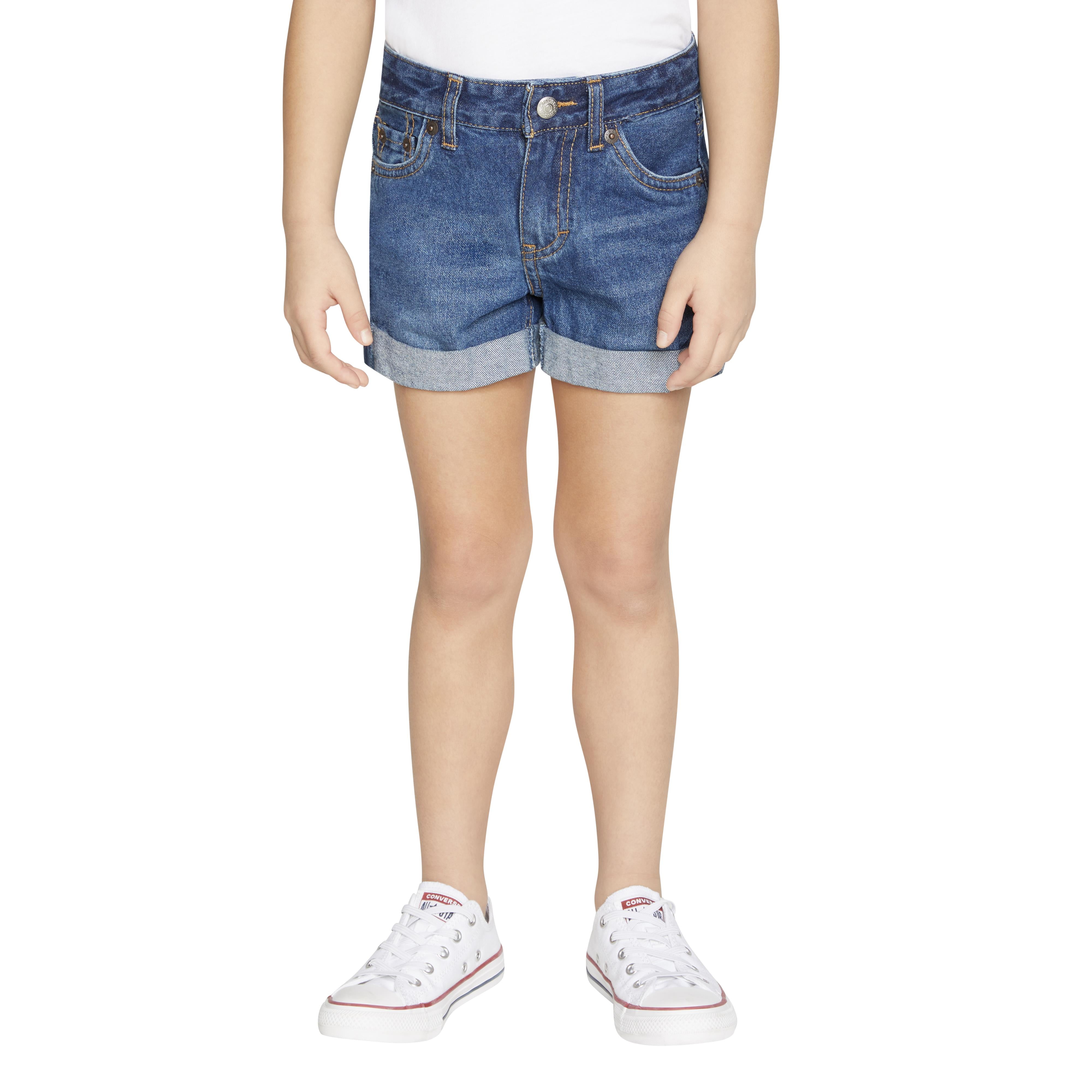 Levi's Girls' Girlfriend Denim Shorty Shorts, Sizes 4-16