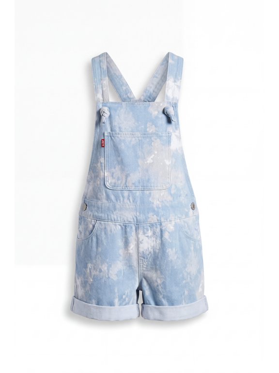 Girls' Spring Chill Tie-Dye Shortalls