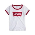 thumbnail image 1 of Levi's Girls Short Sleeve Ringer T-Shirt, Sizes 4-16, 1 of 8