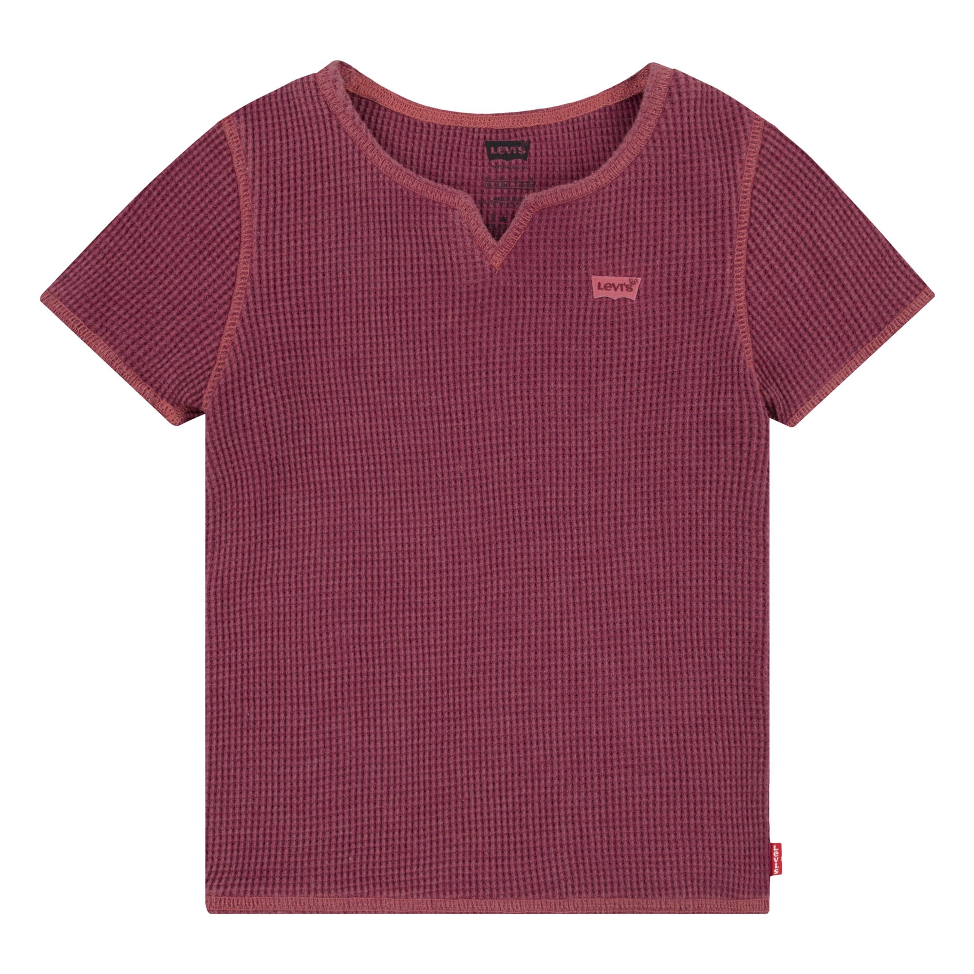 Levi's Girls Waffle Short Sleeve Top, Sizes 4-16