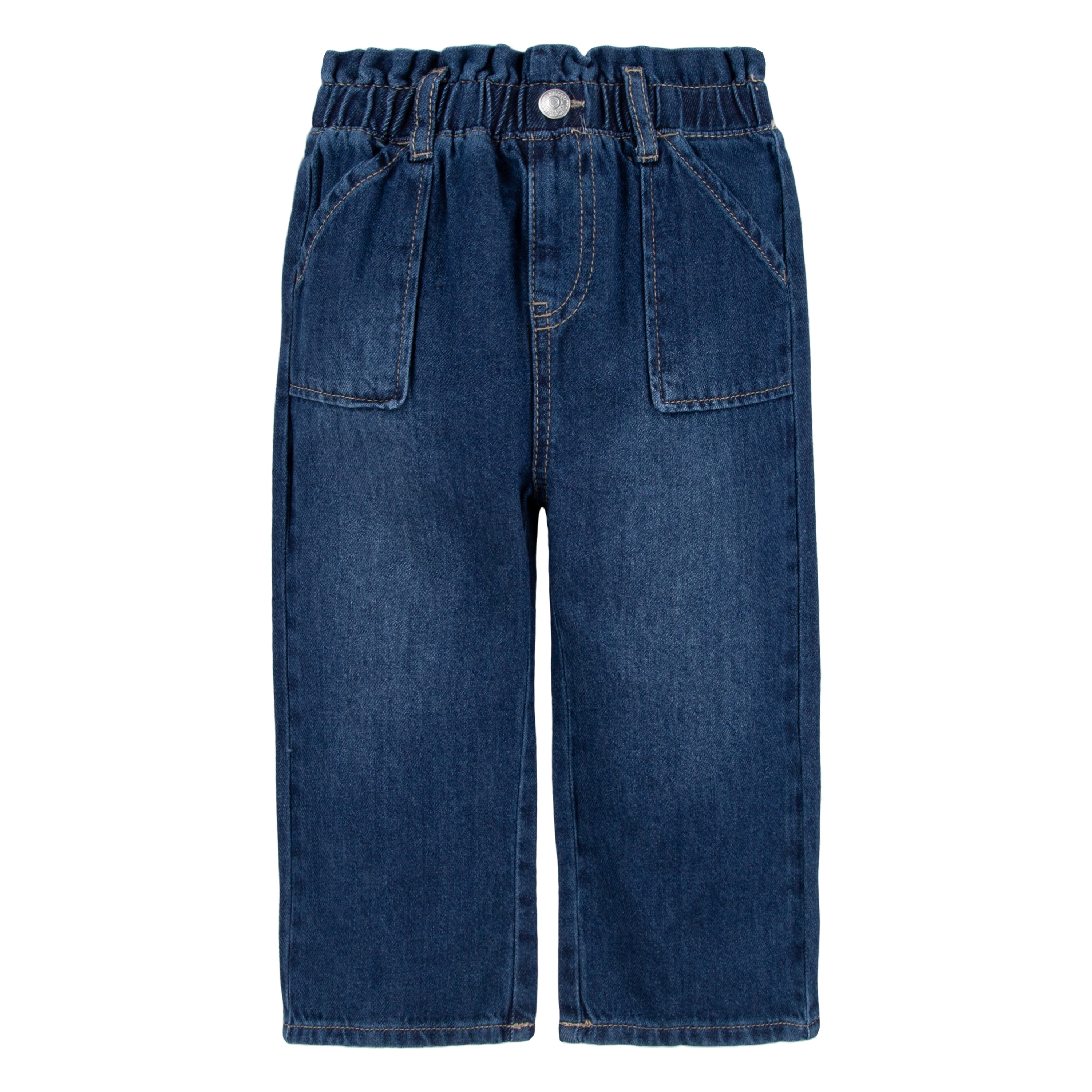 Levi's Girls Toddler Wide Leg Paperbag Jean, Sizes 2T-4T