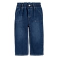 thumbnail image 1 of Levi's Girls Toddler Wide Leg Paperbag Jean, Sizes 2T-4T, 1 of 4