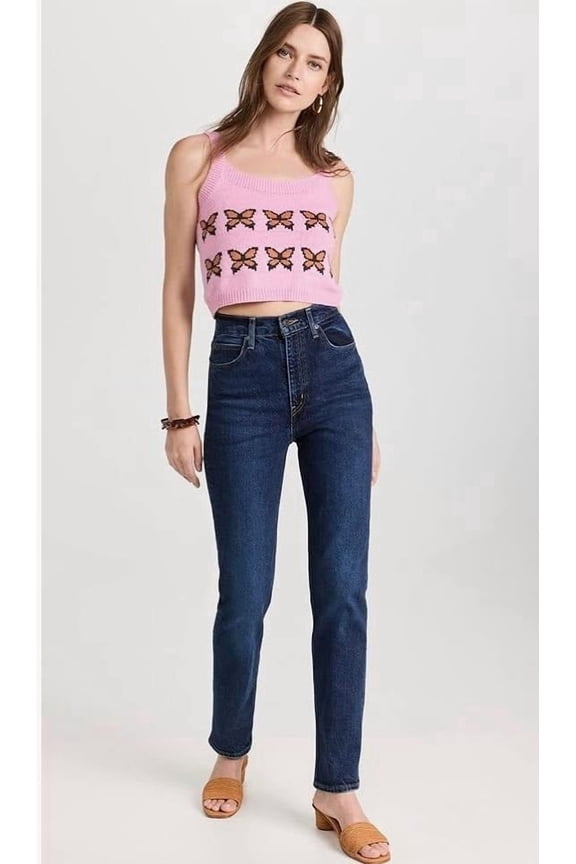 Heaven SweaterTank Top Butterflies Prism M