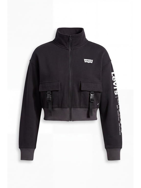 Women's High Rise Full-Zip Cropped Jacket