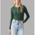 thumbnail image 1 of Levi's Jakob Slim-Fit Long-Sleeve Henley Top Python Green (Python Green, 2X), 1 of 1