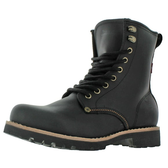 Jeans Baxter Men's Leather Engineer Logger Boots