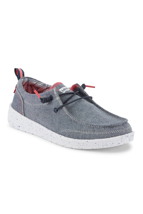 Kids Newt CHMB Slip-on Unisex Chambray Fashion Sneaker Shoe