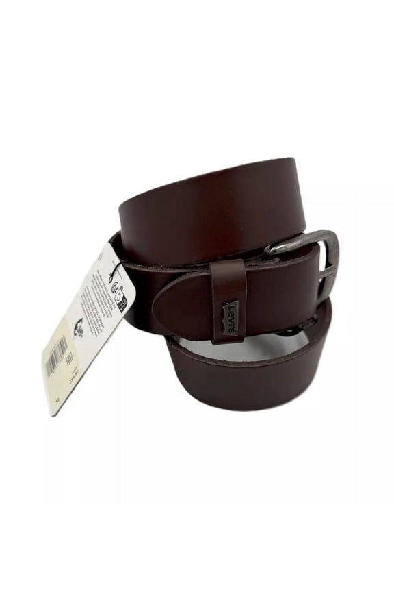 Men's 1.49 In (38MM) Bovine Leather Belt Dark Brown (Size 40) 8431