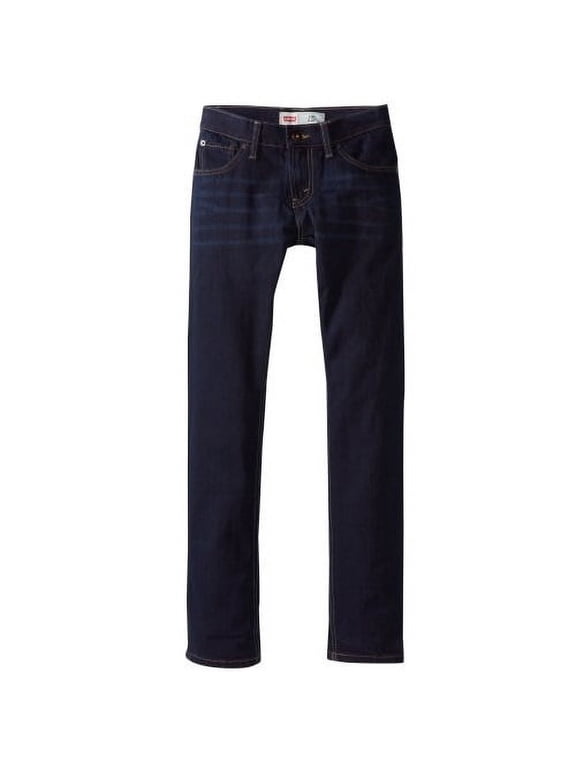 Levis Big Boy's 511 Slim Fit Red Color Weft Jeans Dark End #549 W25 L25
