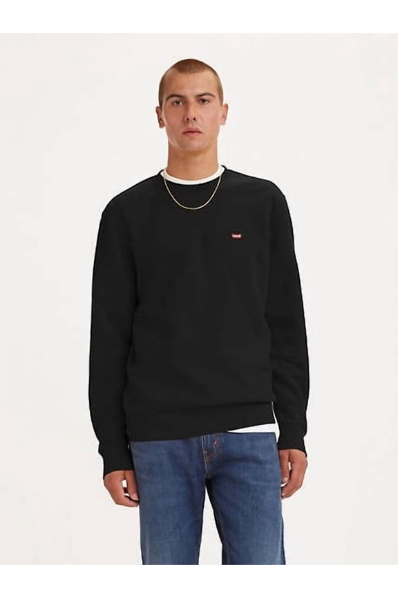 MINERAL BLACK Men's Crewneck Sweatshirt, US X-Large
