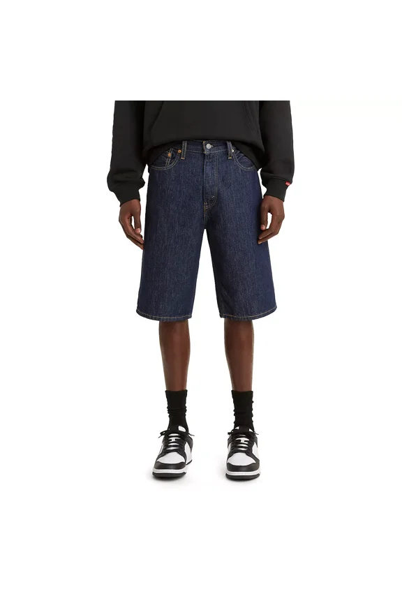 Men's 469 Loose Fit Denim Short 33 Dark Wash