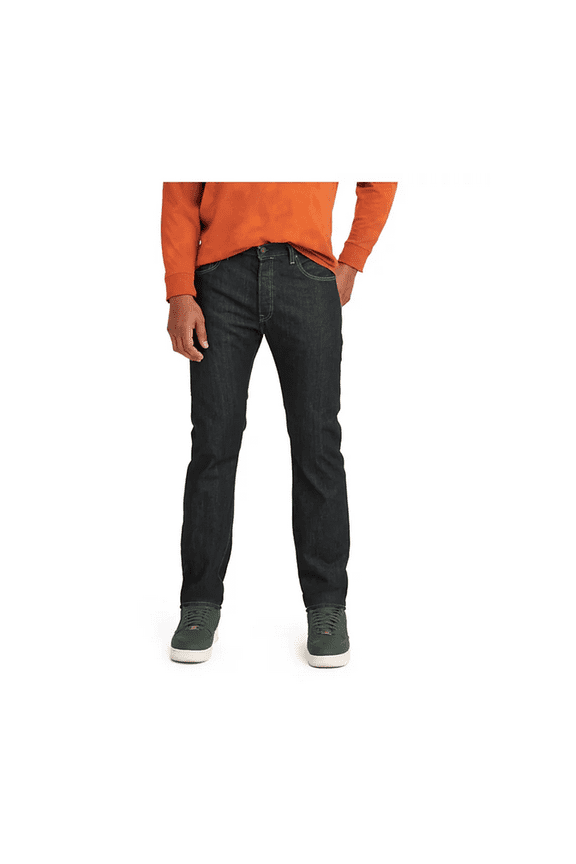 Men's 501 Original Fit Button Fly Non Stretch Jeans Clean Rigid 36 x 36