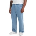 thumbnail image 1 of Levi's Men's 501 Original Fit Jeans Light Wash Size 58x30, 1 of 3