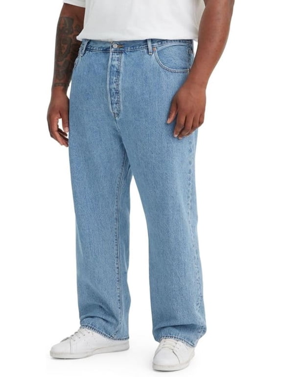 Men's 501 Original Fit Jeans Light Wash Size 58x30