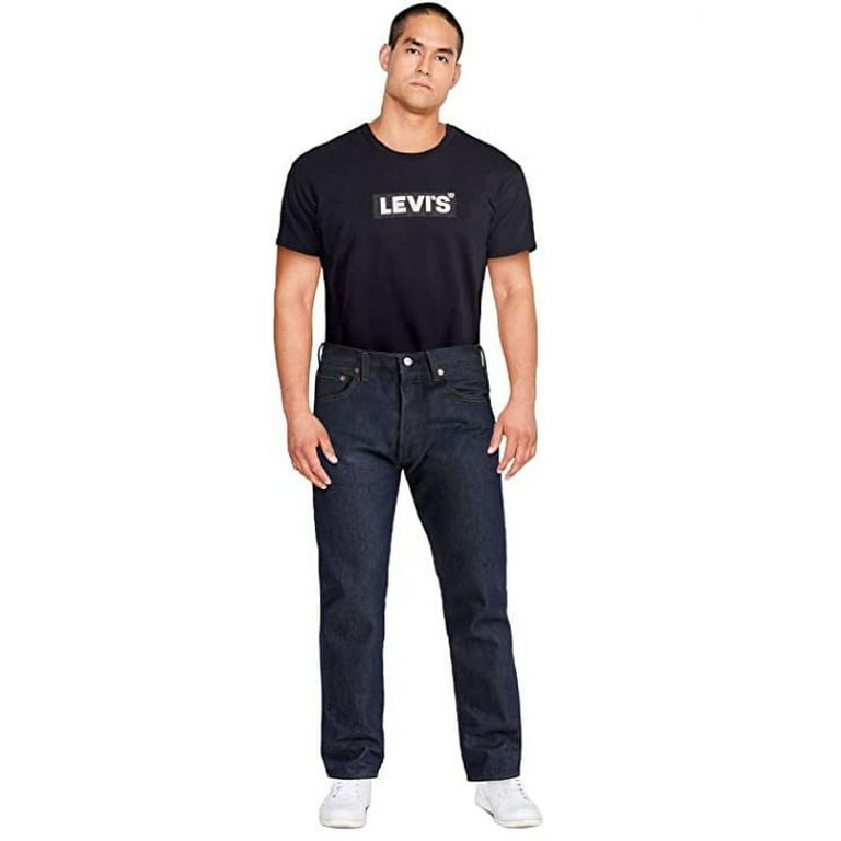 Levi's Men's 501 Original Shrink-To-Fit Regular Straight Leg Jeans