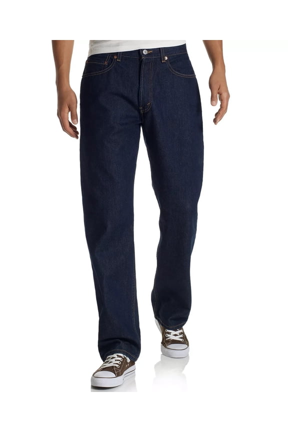 Men's 505 Regular Straight Leg Stretch Jeans, Blue 30 x 29