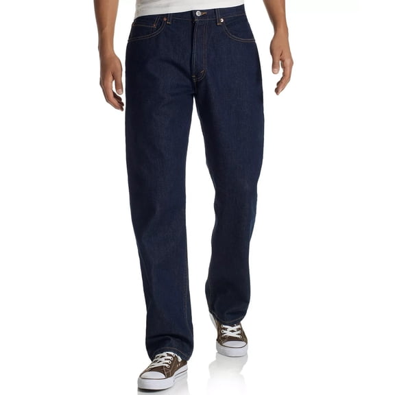 Levi's Men's 505 Regular Straight Leg Stretch Jeans, Blue 30 x 29