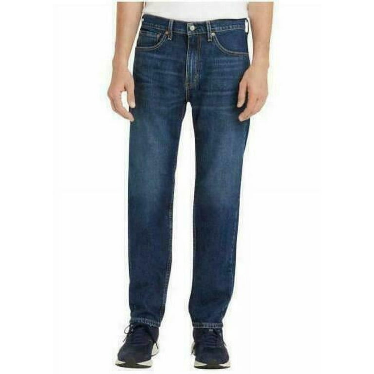 Levi's Men's 505 Straight Cut Regular Fit 5 Pocket Denim Blue